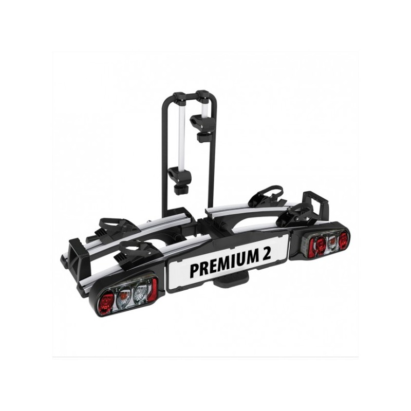 Porte vélo attelage Premium 2 vélos Eufab 13 broches