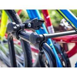 Porte-vélos attelage pliable 2 vélos Eufab Raven - Cdiscount Auto