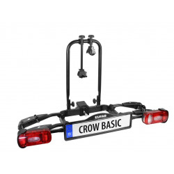 Porte vélo attelage pliable pour 2 vélos Crow basic Eufab